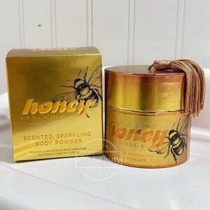 New Sealed Urban Decay Sparkling Body Powder with Puff~Honey~Full Size